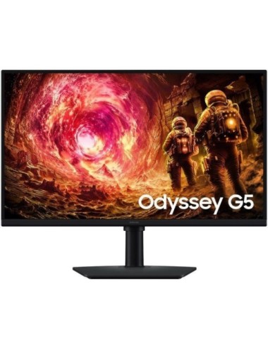 Monitor Gaming Samsung Odyssey G5 G50F S27FG506EU 27'/ QHD/ 1ms/ 180Hz/ IPS/ Regulable en Altura/ Negro