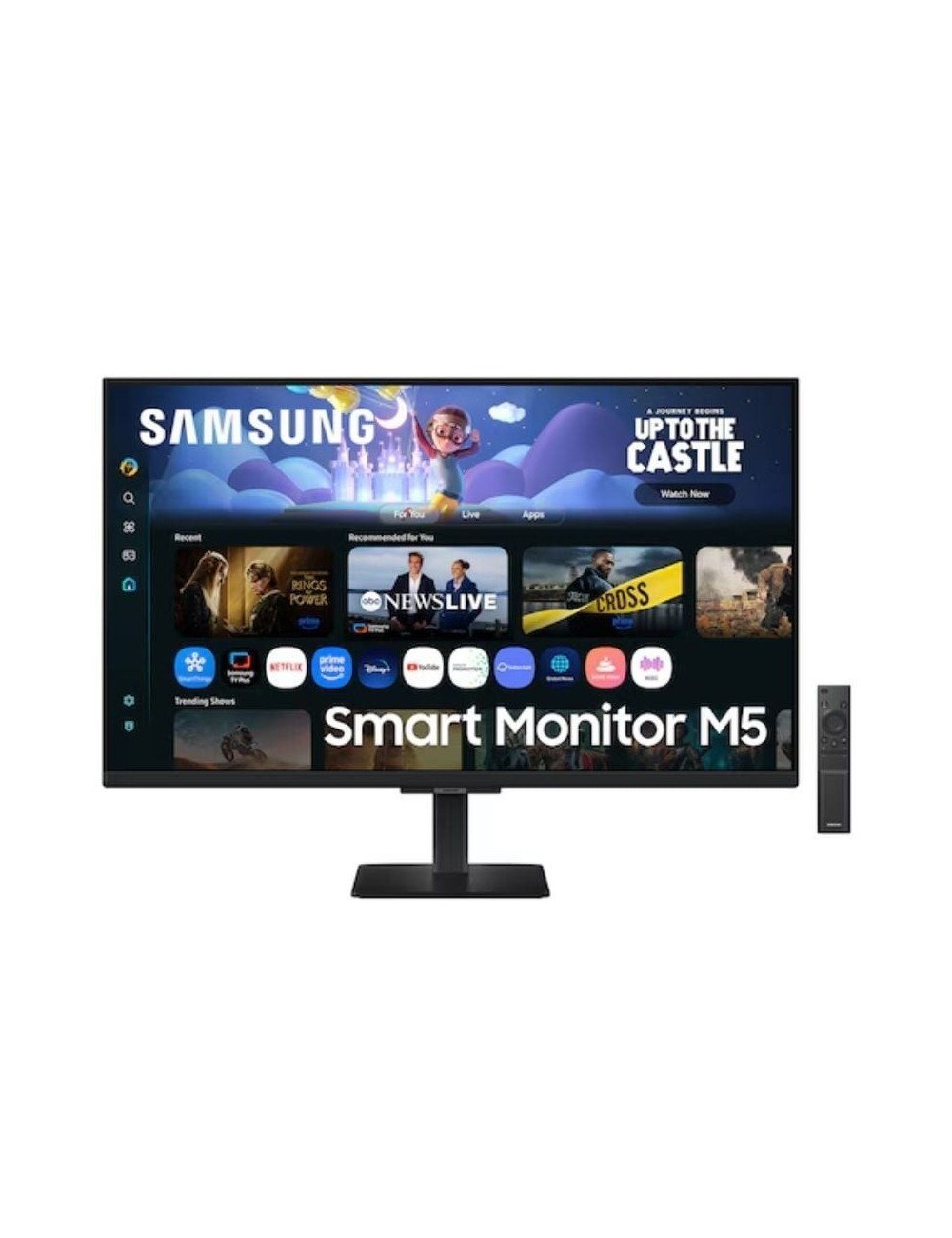 Smart Monitor Samsung M5 S27FM500EU 27'/ Full HD/ Multimedia/ Smart TV/ Negro