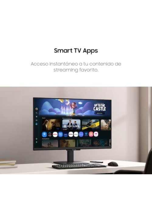 Smart Monitor Samsung M5 S27FM500EU 27'/ Full HD/ Multimedia/ Smart TV/ Negro