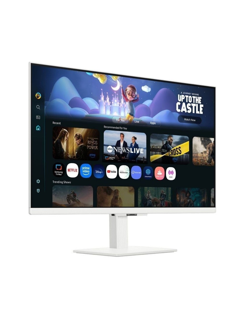 Smart Monitor Samsung M5 S27FM501EU 27'/ Full HD/ Multimedia/ Smart TV/ Blanco