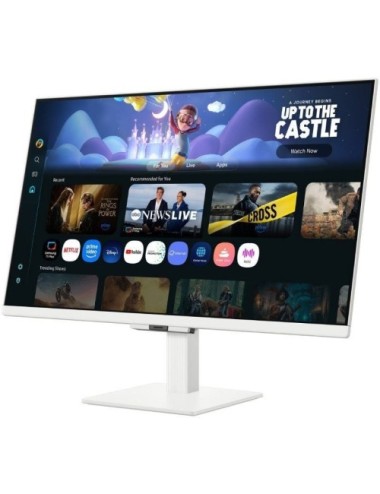 Smart Monitor Samsung M5 S27FM501EU 27'/ Full HD/ Multimedia/ Smart TV/ Blanco
