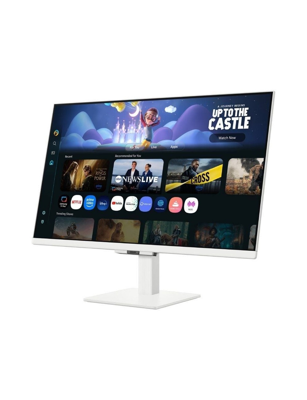 Smart Monitor Samsung M5 S27FM501EU 27'/ Full HD/ Multimedia/ Smart TV/ Blanco