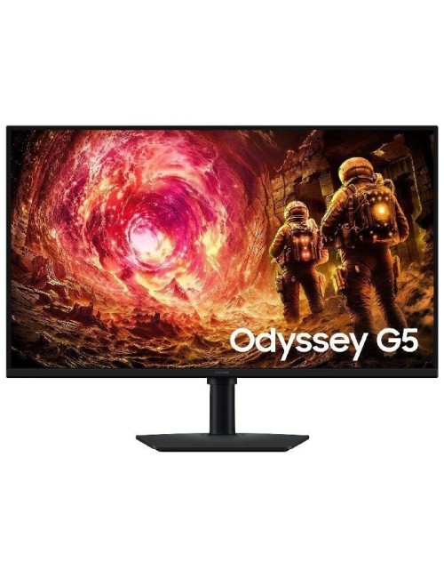 Monitor Gaming Samsung Odyssey G5 S32FG502EU 32'/ QHD/ 1ms/ 180Hz/ IPS/ Regulable en altura/ Negro