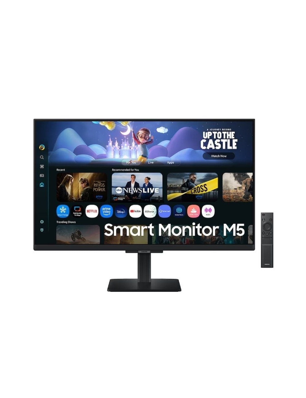 Smart Monitor Samsung M5 S32FM500EU 32'/ Full HD/ Smart TV/ Multimedia/ Negro