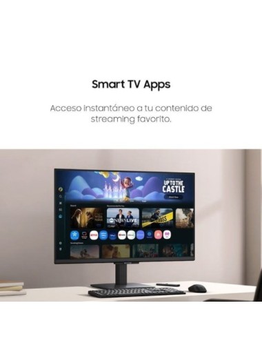 Smart Monitor Samsung M5 S32FM500EU 32'/ Full HD/ Smart TV/ Multimedia/ Negro