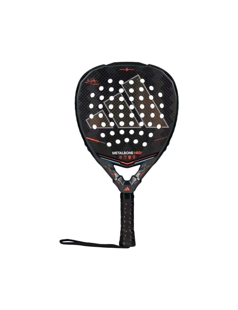 Pala de Pádel Adidas Metalbone HRD+ 2026 (Ale Galan)/ Negra