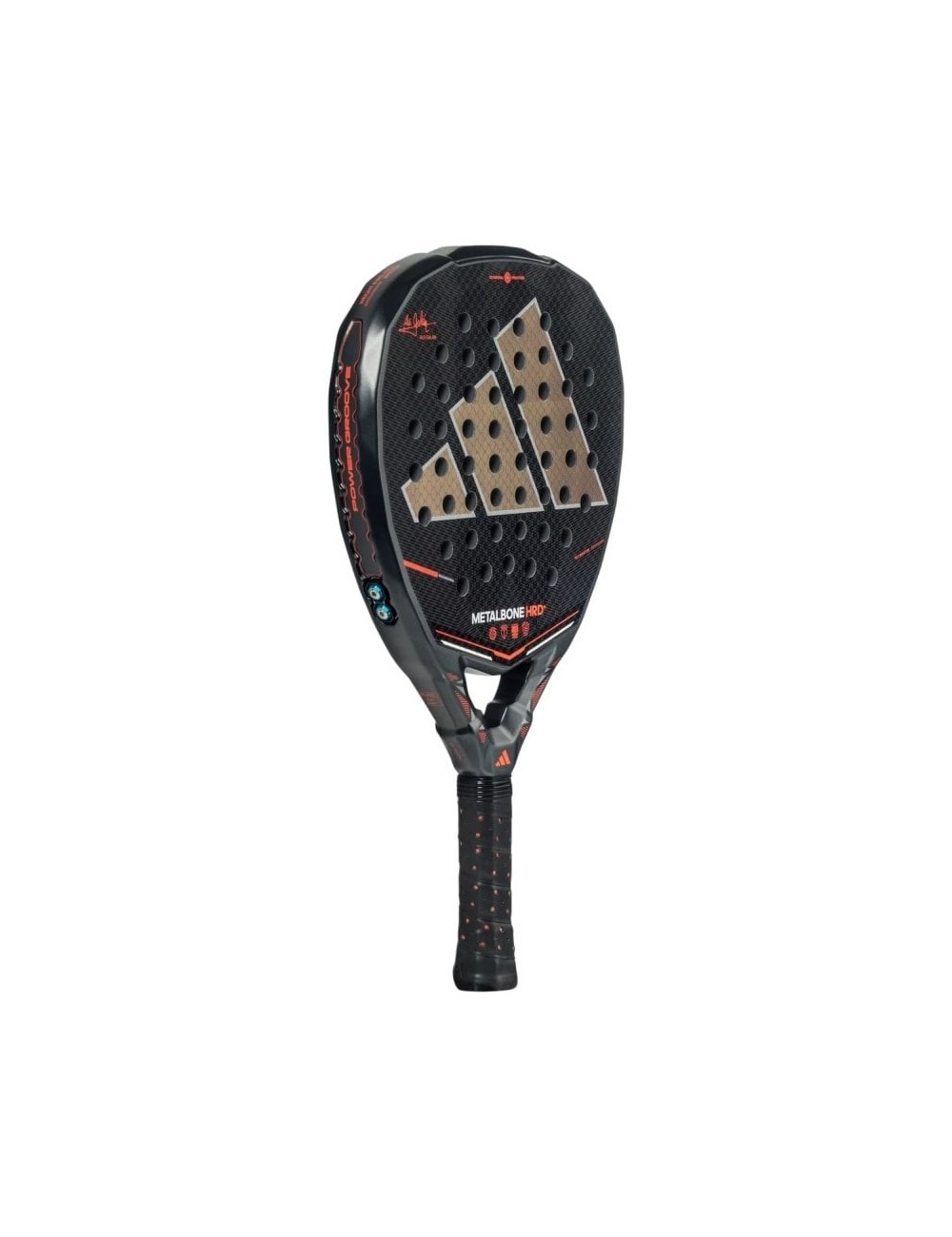 Pala de Pádel Adidas Metalbone HRD+ 2026 (Ale Galan)/ Negra