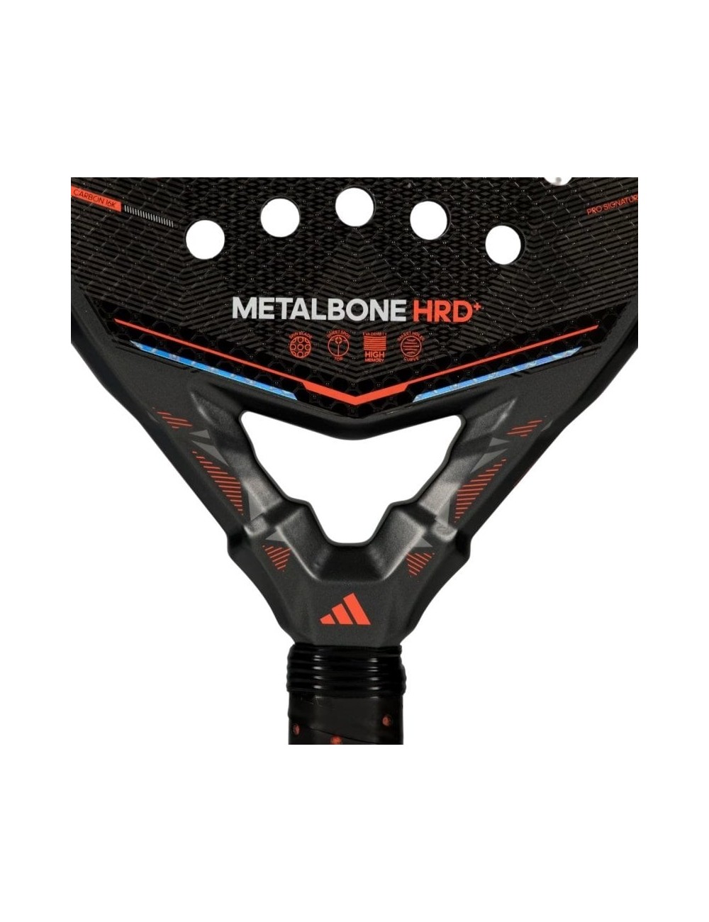 Pala de Pádel Adidas Metalbone HRD+ 2026 (Ale Galan)/ Negra