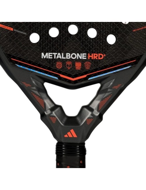 Pala de Pádel Adidas Metalbone HRD+ 2026 (Ale Galan)/ Negra