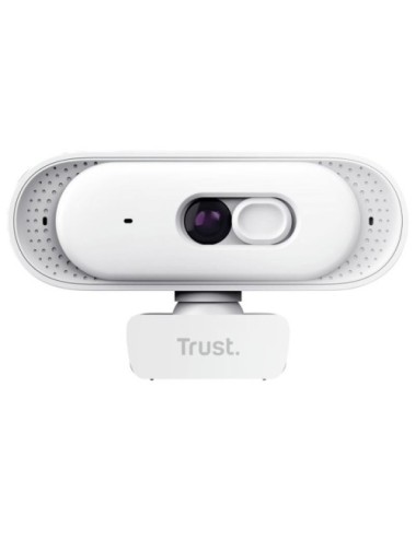 Webcam Trust Tomar 2K 26180/ 2560 x 1440 QHD/ Blanca