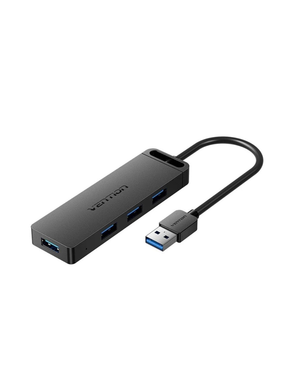 Hub USB 3.0 Vention CHLBB-SCB2/ 4xUSB/ 1xUSB Tipo-C PD