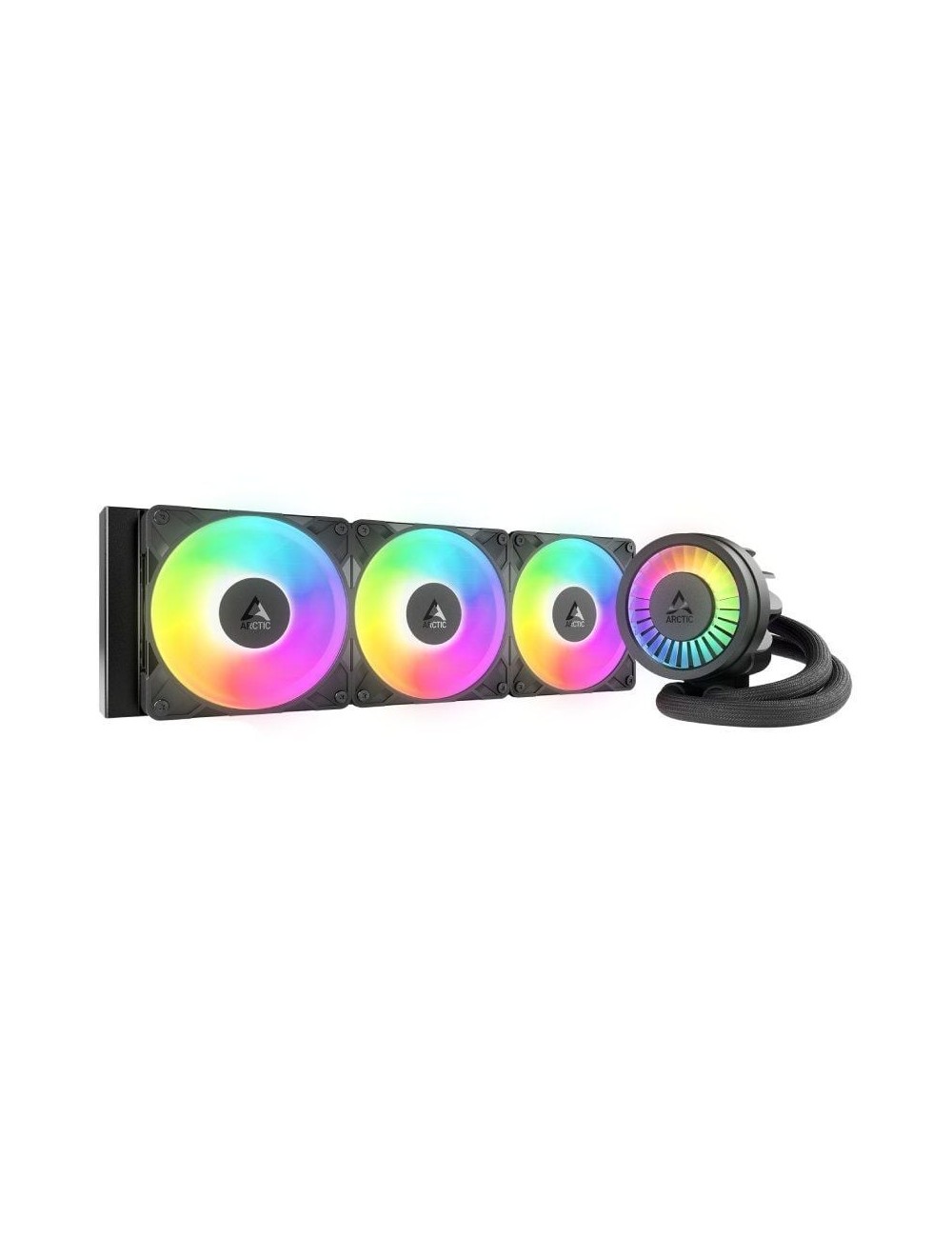 Sistema de Refrigeración Líquida Arctic Liquid Freezer III Pro 360 A-RGB/ Negro