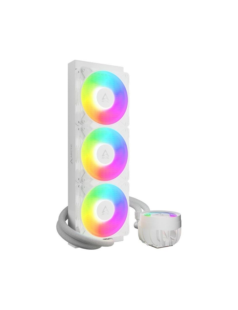 Sistema de Refrigeración Líquida Arctic Liquid Freezer III Pro 360 A-RGB/ Blanco