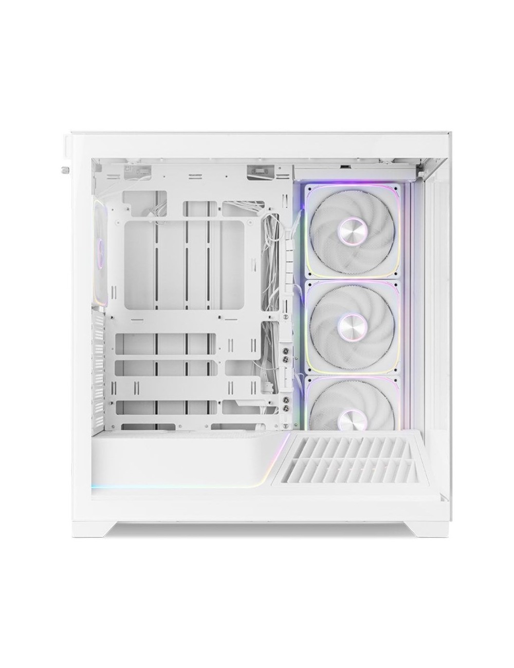 Caja Gaming Semitorre Nox Hummer Blade/ Blanca