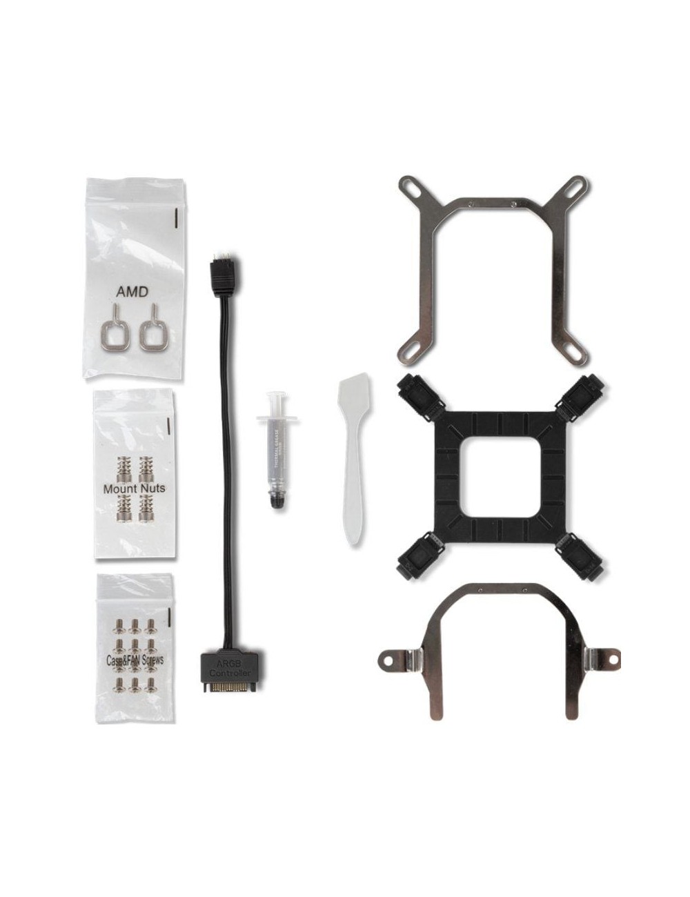Sistema de Refrigeración Líquida Nox M-360 ARGB/ Negro