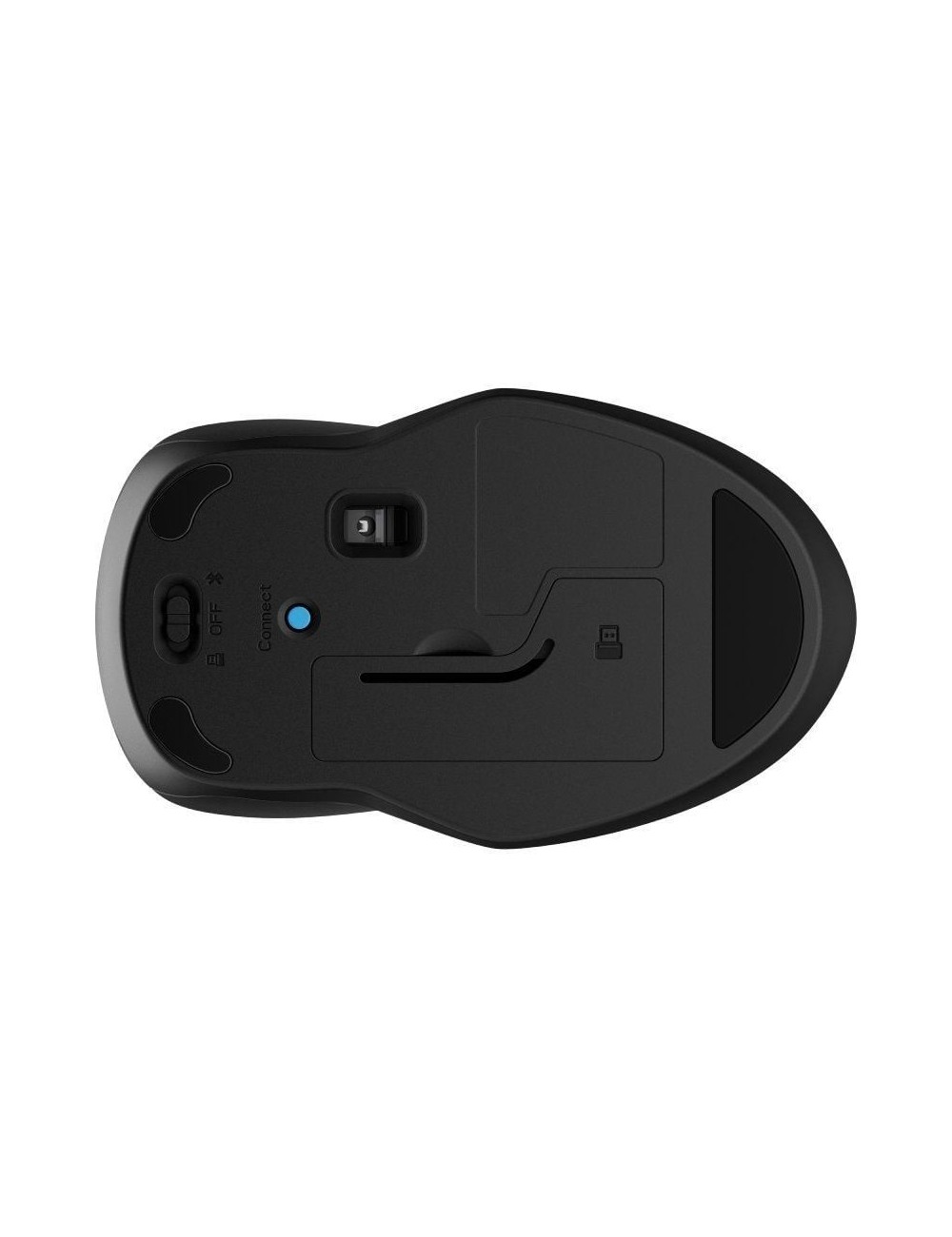 Ratón Inalámbrico HP 225 Dual/ Hasta 1600 DPI/ Negro