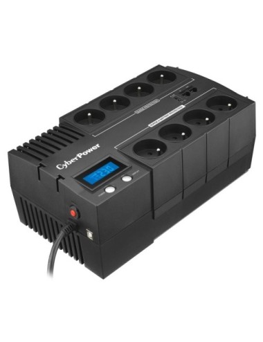 SAI Línea Interactiva Cyberpower BR700ELCD/ 700VA-420W/ 8 Salidas/ Formato Bloque