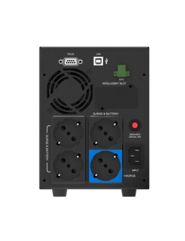 SAI Línea Interactiva Phasak Protekt 1060 VA/ 1060VA-700W/ 4 Salidas/ Formato Torre