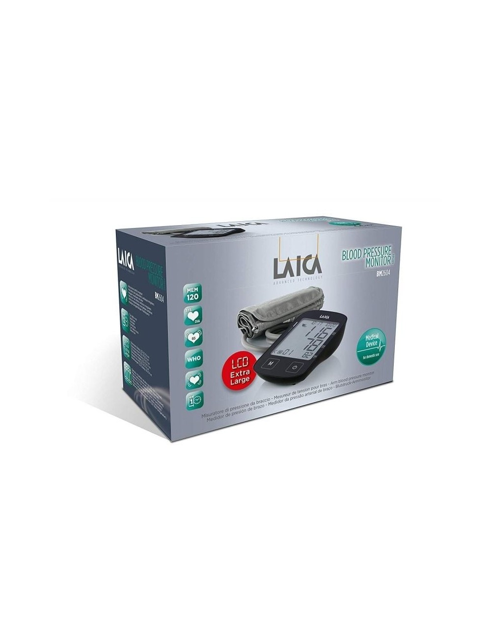 Tensiómetro de Brazo Laica BM2604