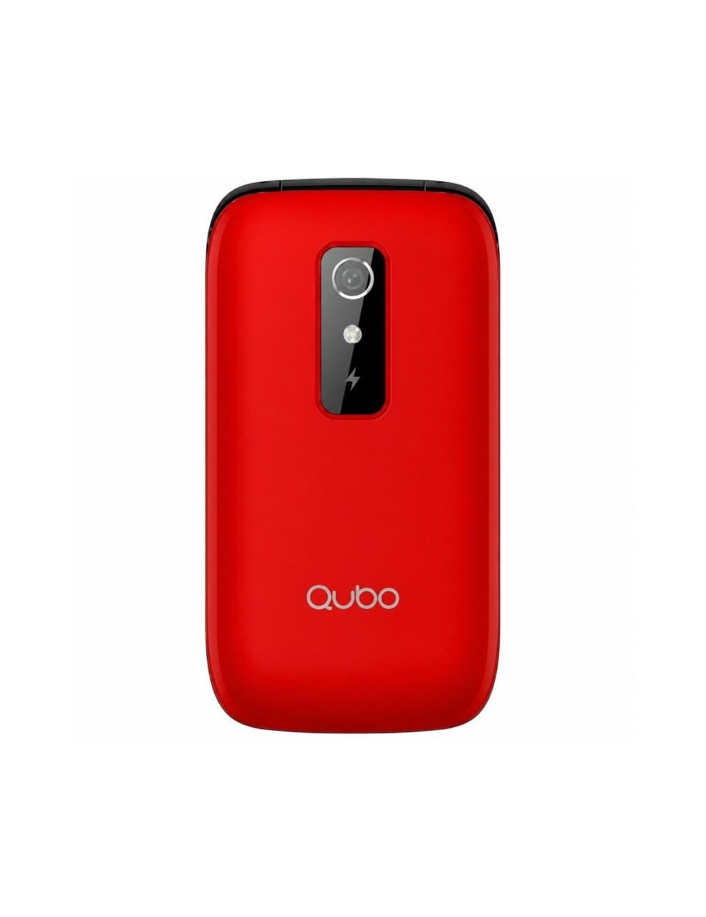Teléfono Móvil Qubo P-220RD 4G para Personas Mayores/ Rojo