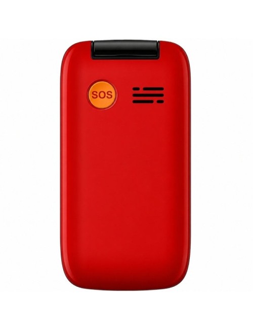 Teléfono Móvil Qubo P-220RD 4G para Personas Mayores/ Rojo