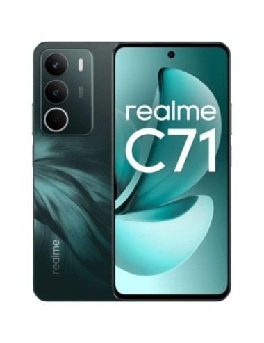 Smartphone Realme C71 4GB/ 256GB/ 6.67'/ Verde Oscuro