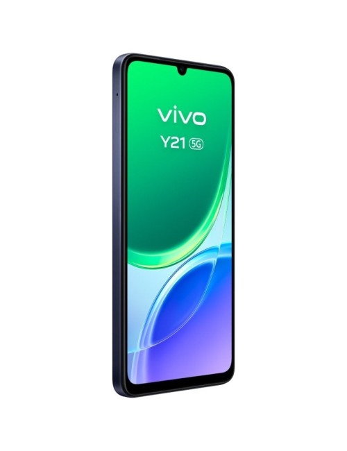 Smartphone Vivo Y21 4GB/ 256GB/ 6.74'/ 5G/ Negro/ Incluye Cargador + Auriculares