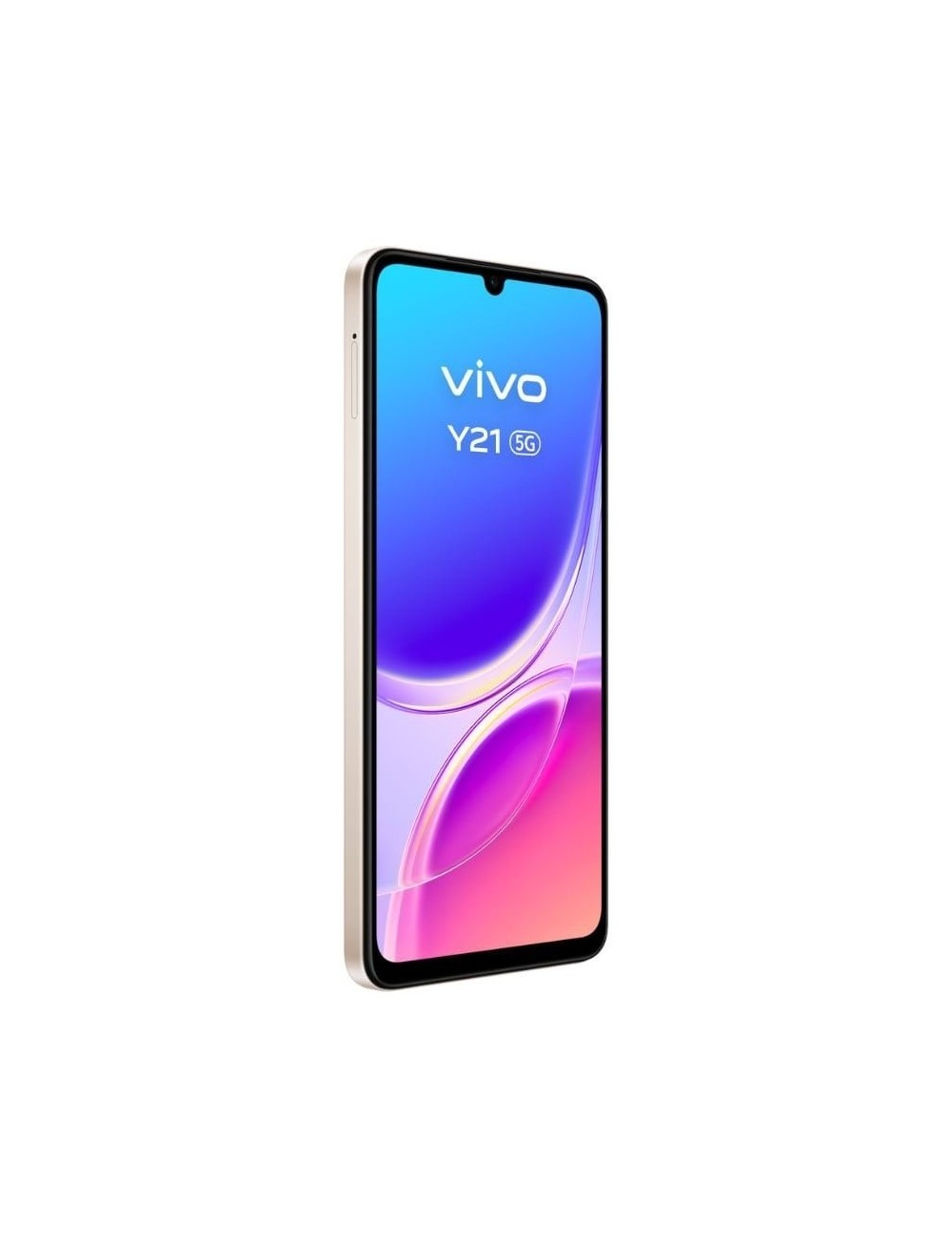 Smartphone Vivo Y21 4GB/ 256GB/ 6.74'/ 5G/ Oro/ Incluye Cargador + Auriculares