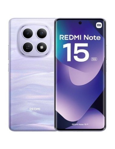 Smartphone Xiaomi Redmi Note 15 8GB/ 512GB/ 6.77'/ 5G/ Púrpura