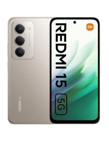 Smartphone Xiaomi Redmi 15 4GB/ 128GB/ 6.9'/ 5G/ Gris Titán