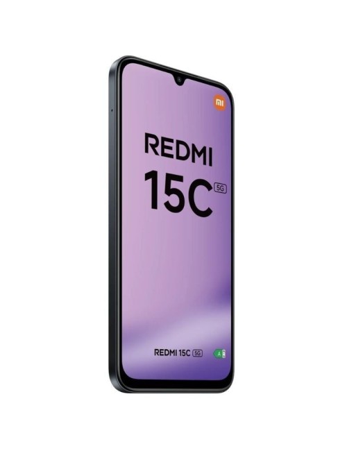 Smartphone Xiaomi Redmi 15C 4GB/ 256GB/ 6.9'/ 5G/ Negro