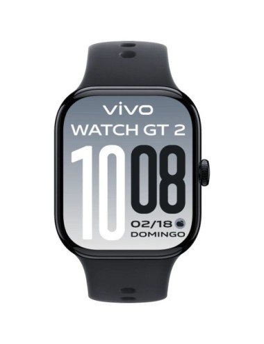 Smartwatch Vivo Watch GT 2/ Notificaciones/ Frecuencia Cardíaca/ Negro