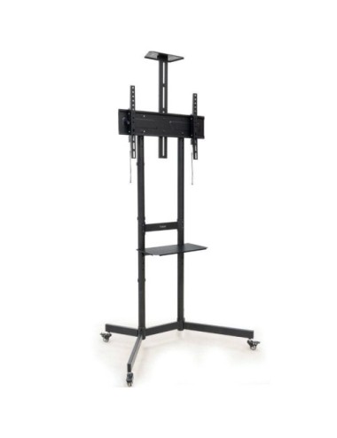 Soporte de Suelo Inclinable con Ruedas TooQ NEFERTITI FS1151M-B para TV de 37-70'/ hasta 70kg