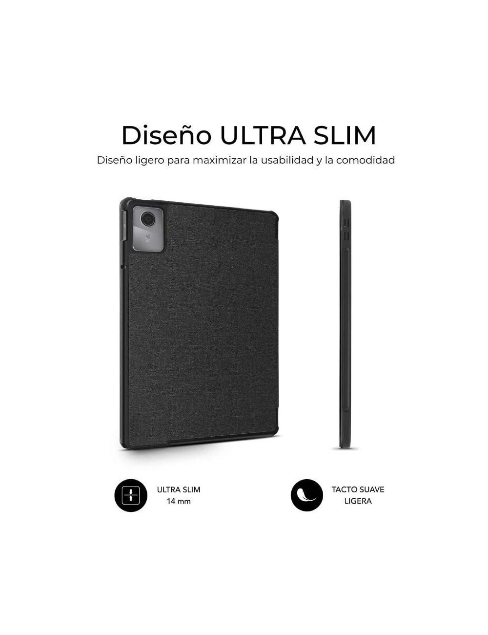 Funda Subblim Shock Case Lenovo Idea Tab 11' 2025/ Negra