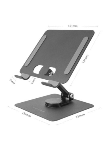 Soporte para Tablets/Convertibles Mars Gaming MA-RST/ hasta 13'/ Negro