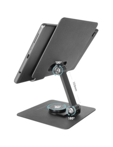 Soporte para Tablets/Convertibles Mars Gaming MA-RST/ hasta 13'/ Negro