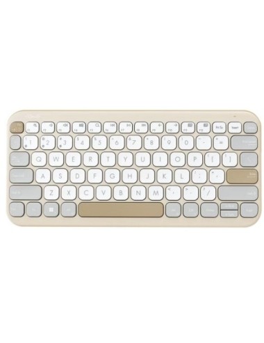 Teclado Inalámbrico Asus Marshmallow KW100/ Beige