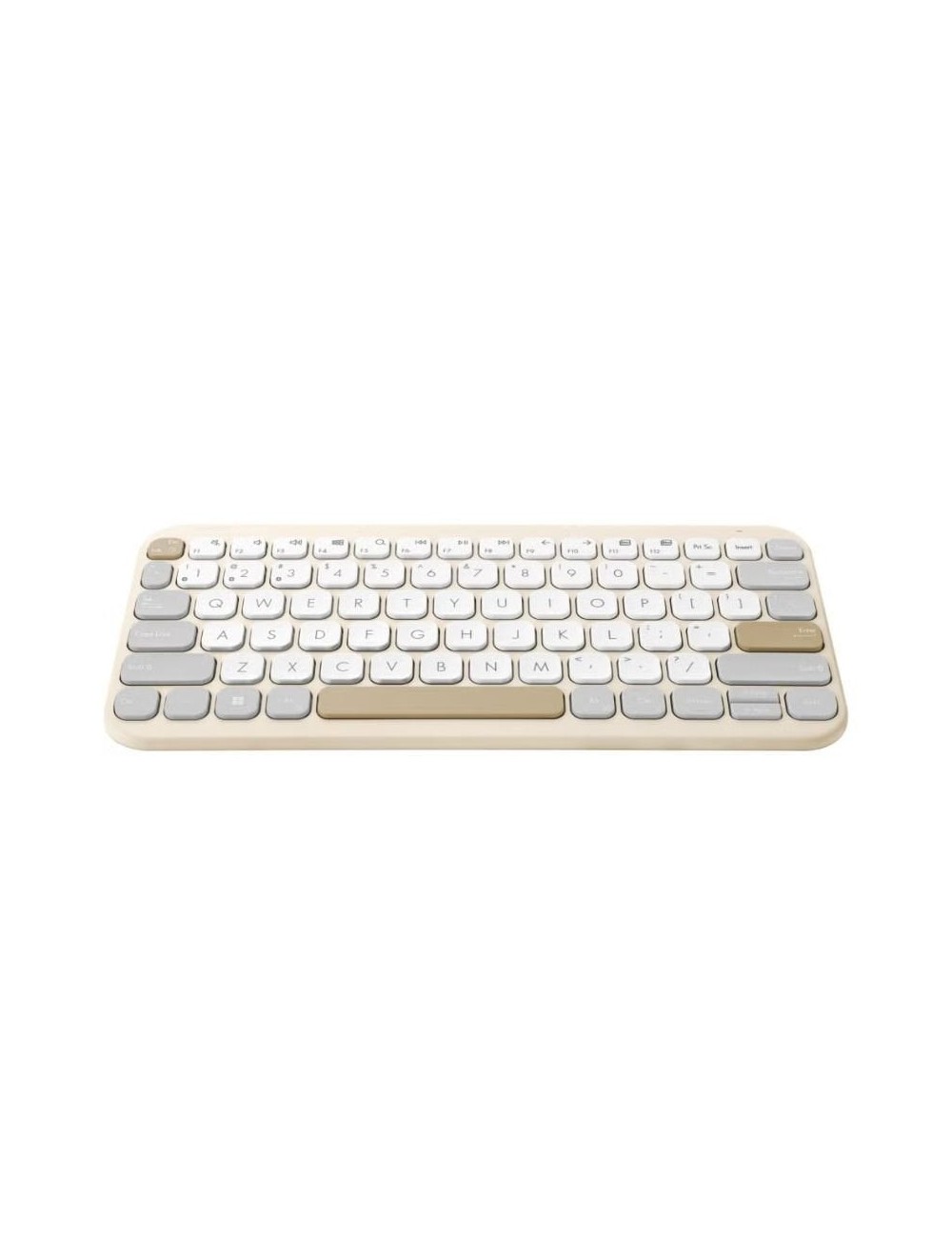 Teclado Inalámbrico Asus Marshmallow KW100/ Beige