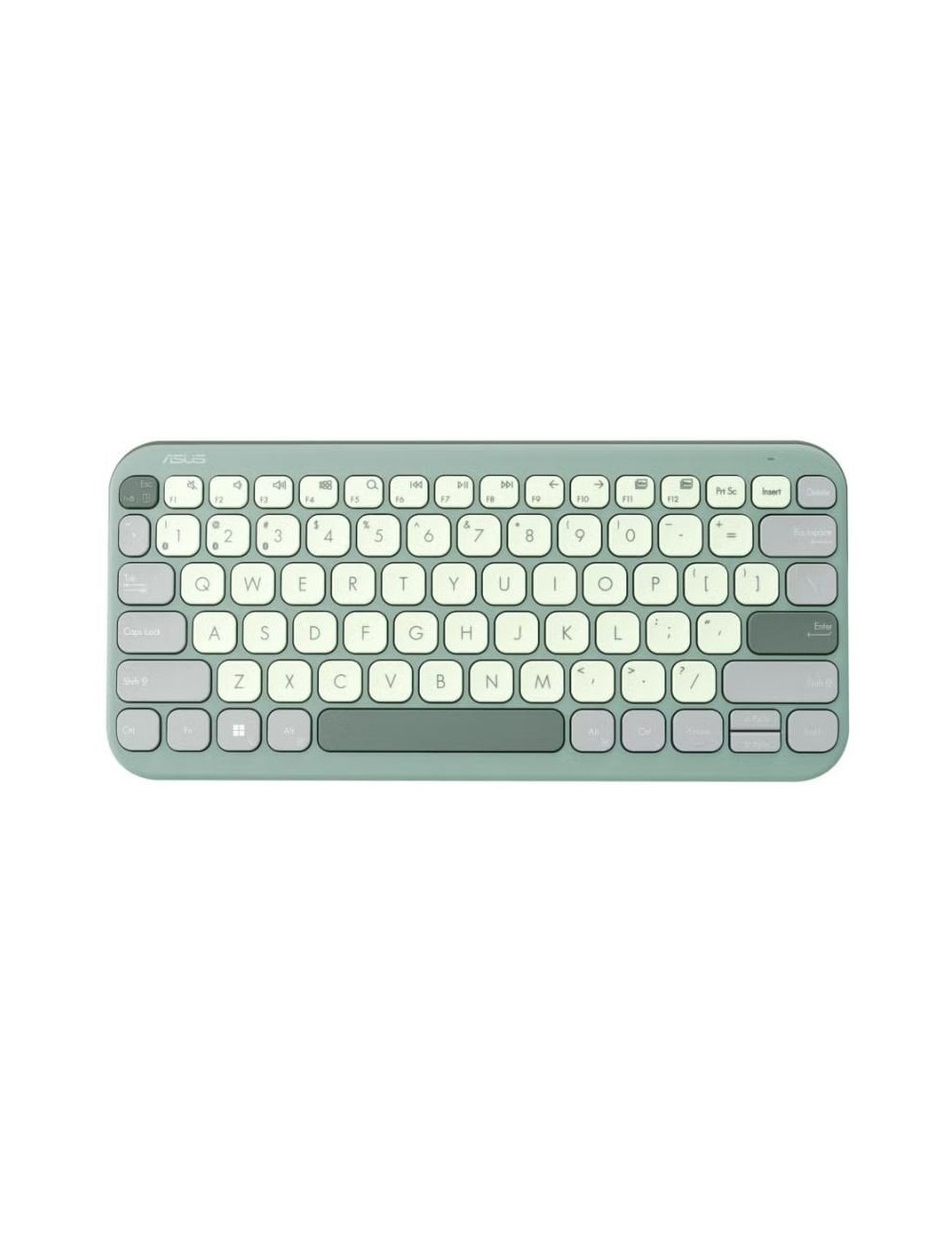 Teclado Inalámbrico Asus Marshmallow KW100/ Verde