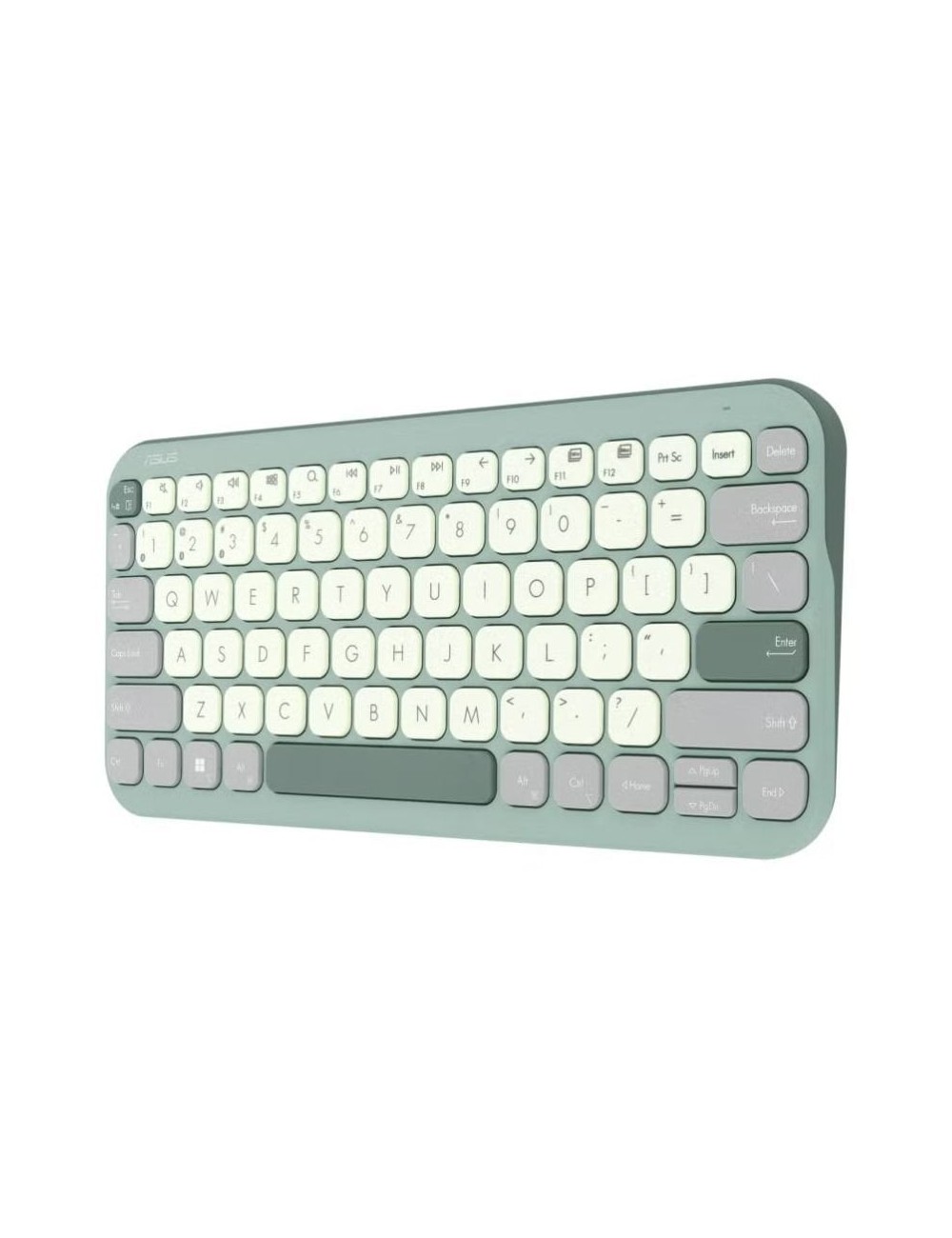 Teclado Inalámbrico Asus Marshmallow KW100/ Verde