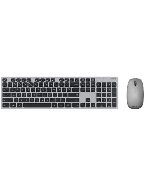 Teclado y Ratón Inalámbricos Asus W5000 Wireless/ Gris
