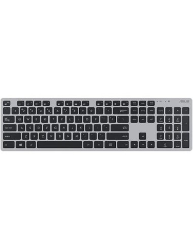 Teclado y Ratón Inalámbricos Asus W5000 Wireless/ Gris