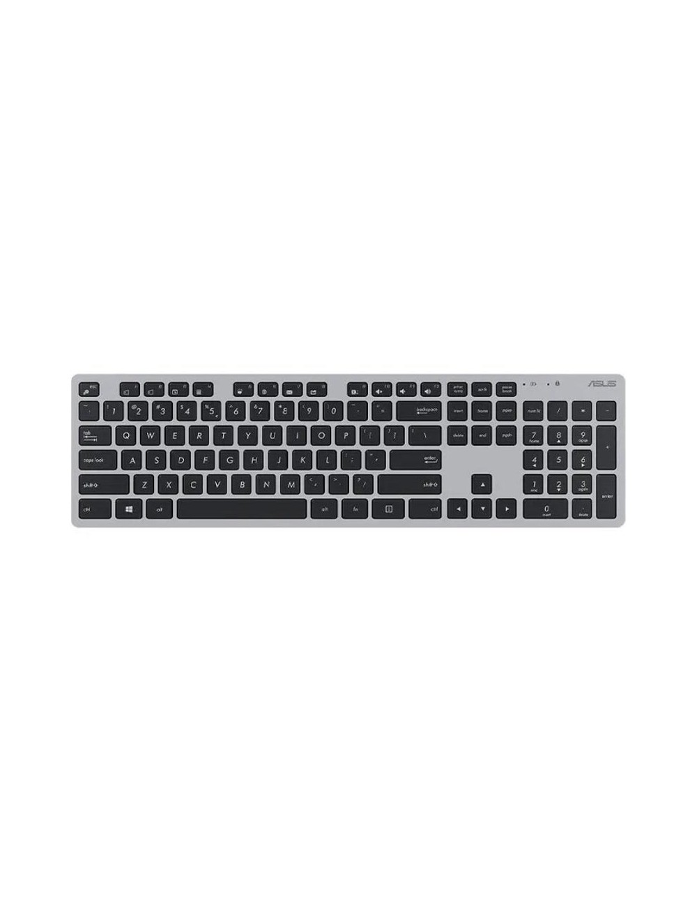 Teclado y Ratón Inalámbricos Asus W5000 Wireless/ Gris