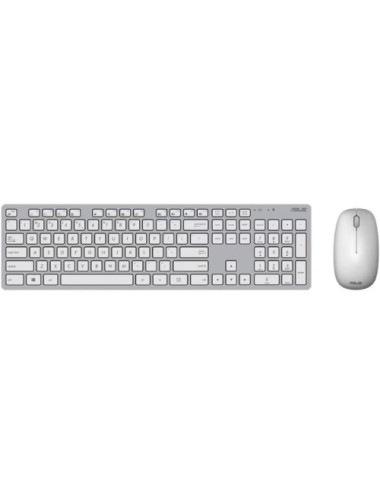Teclado y Ratón Inalámbricos Asus W5000 Wireless/ Blanco