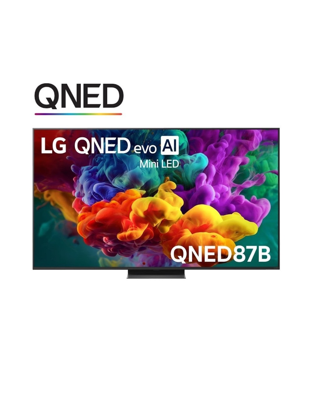 Televisor LG QNED evo AI QNED87 Mini LED 65QNED87B6A 65'/ Ultra HD 4K/ Smart TV/ WiFi