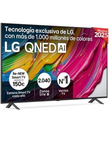 Televisor LG QNED AI QNED80 75QNED80A6A 75'/ Ultra HD 4K/ Smart TV/ WiFi