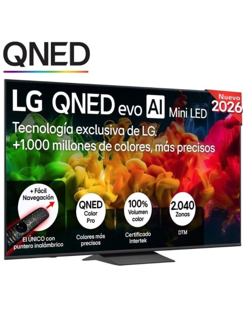 Televisor LG QNED evo AI QNED8EB Mini LED 75QNED8EB3A 75'/ Ultra HD 4K/ Smart TV/ WiFi