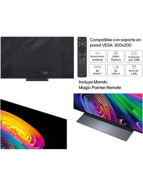 Televisor LG OLED evo AI C6 OLED42C64LA 42'/ Ultra HD 4K/ Smart TV/ WiFi