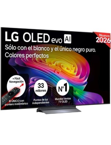 Televisor LG OLED evo AI C6 OLED48C66LB 48'/ Ultra HD 4K/ Smart TV/ WiFi