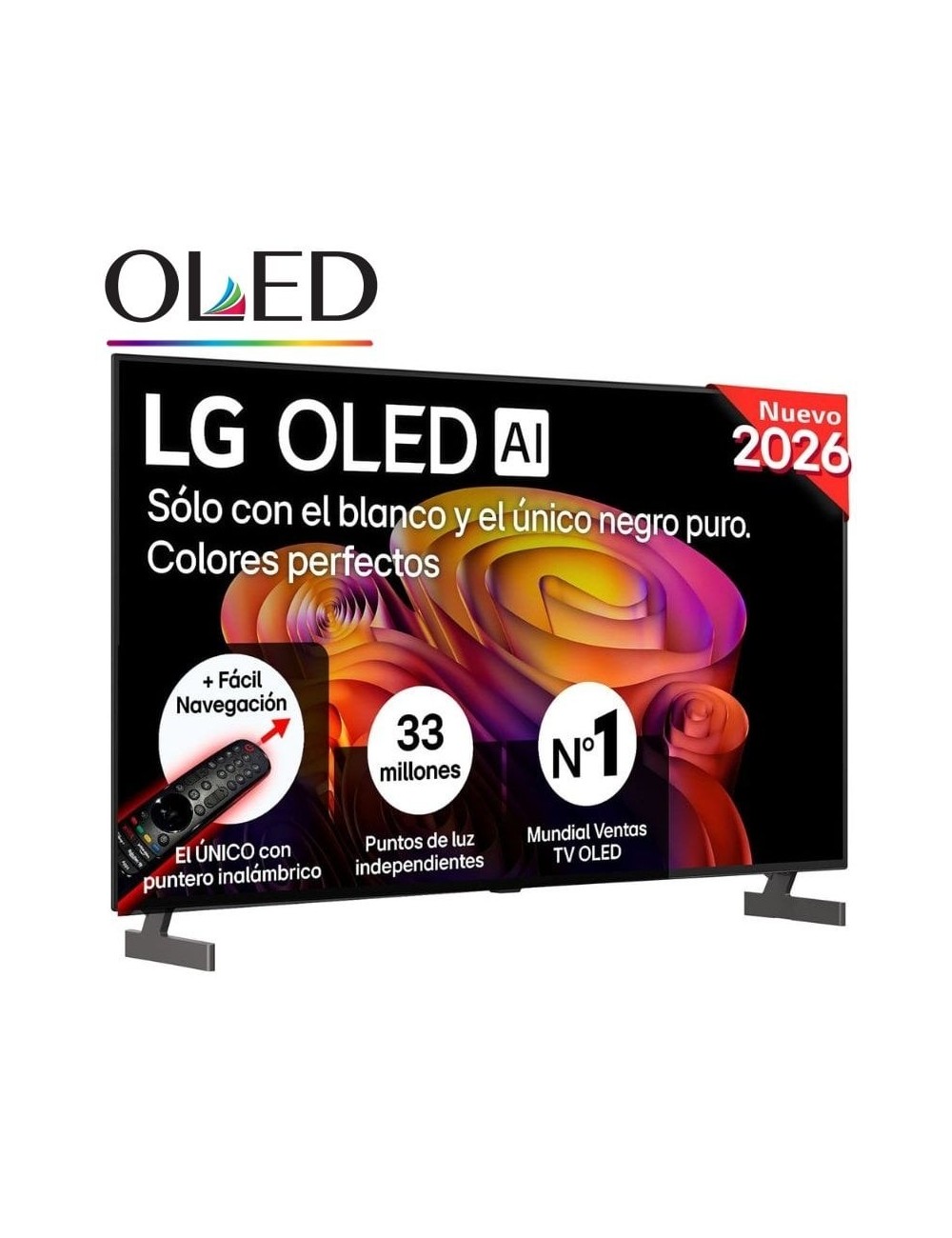 Televisor LG OLED AI B6 OLED55B6ELC 55'/ Ultra HD 4K/ Smart TV/ WiFi